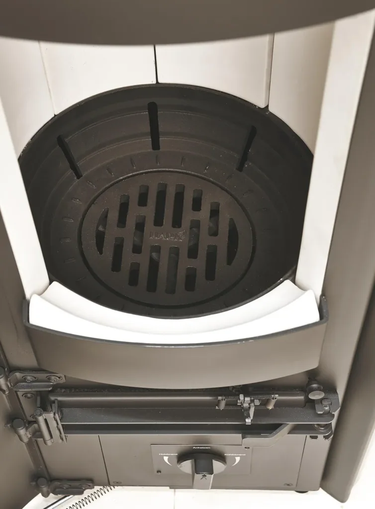 Kaminofen - Lova ECOplus RUA 6 kW - Kacheln meteor-schwarz