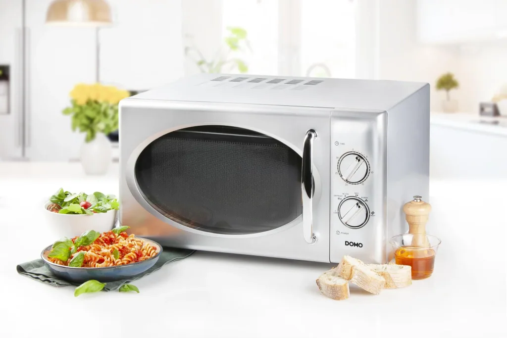 Mikrowelle "DO3025", silberfarben / grau, 25 Liter, 900 W