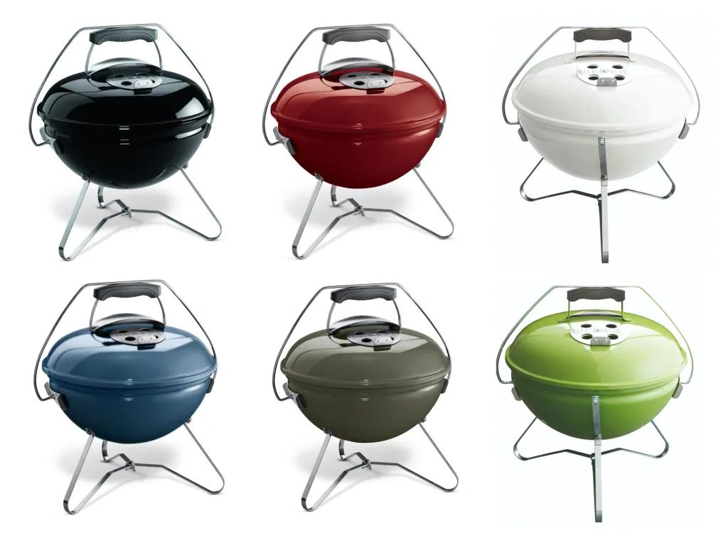 Holzkohlegrill Smokey Joe Premium, 37 cm, Slate Blue