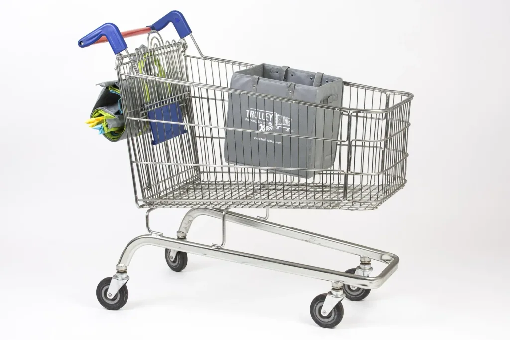 Einkaufswagentasche „Trolley Bag XTRA“, Grau