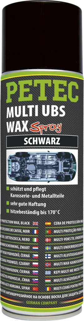 Multi Unterbodenschutz USB WAX-Spray - schwarz, 500 ml