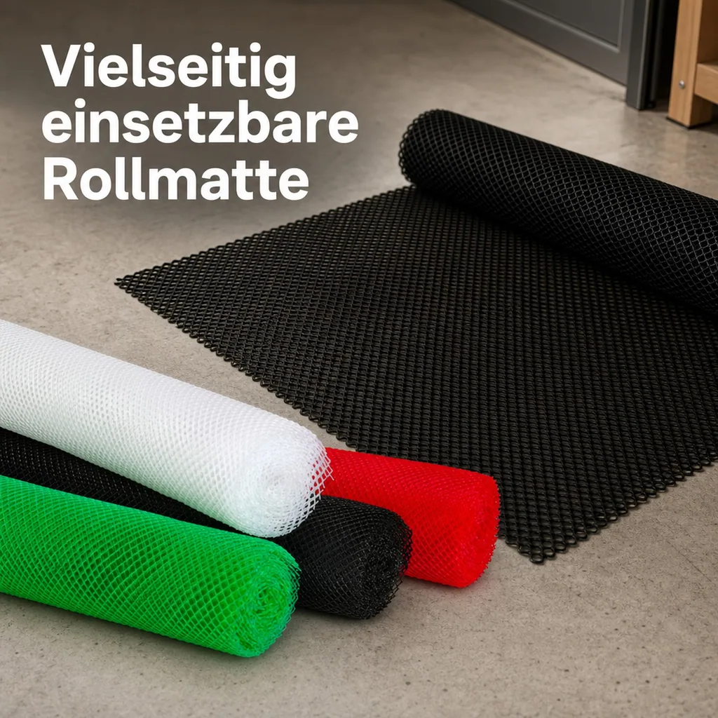 Rollmatte, 61 x 500 cm schwarz