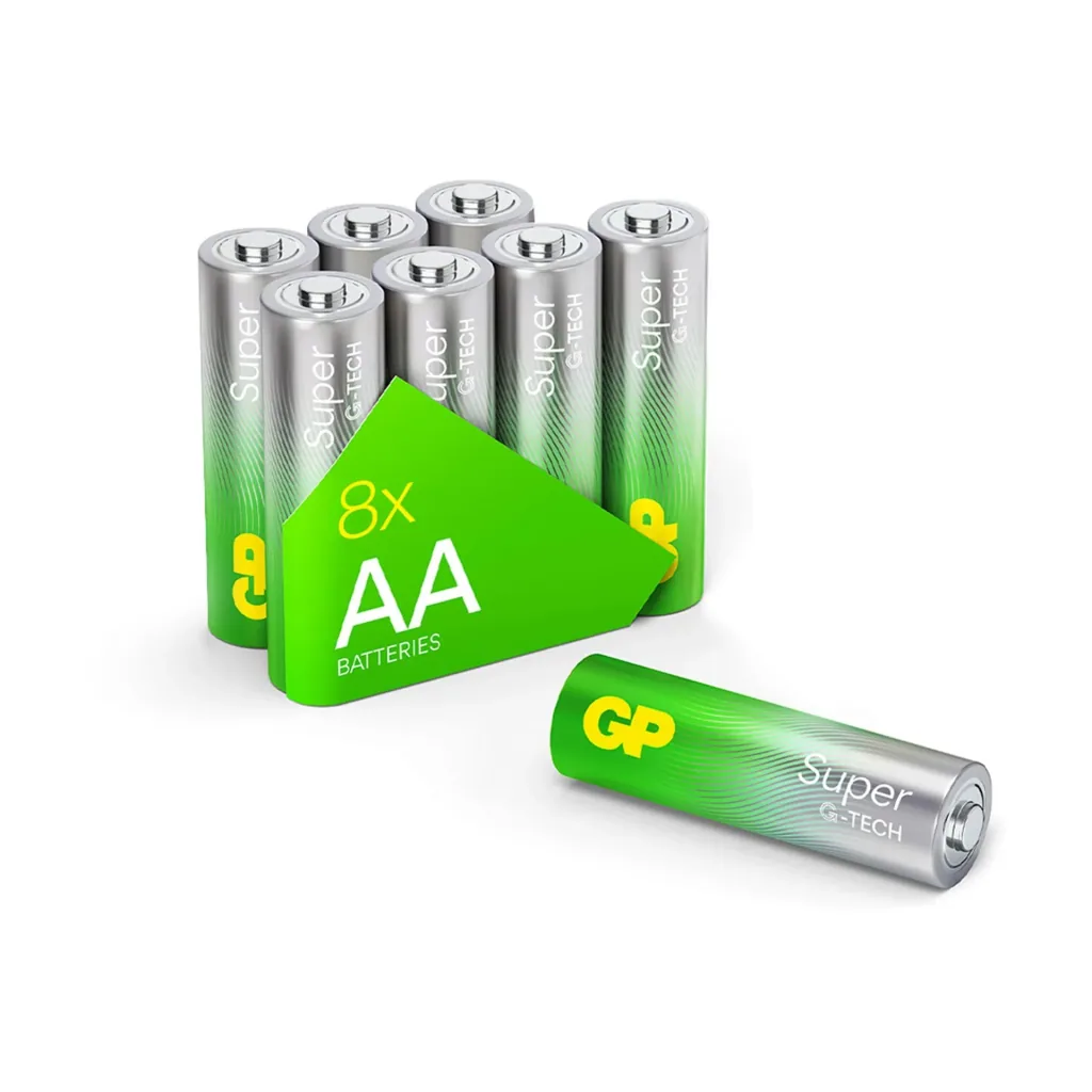 SUPER Mignon (AA) Alkaline Batterien - 8 Stück