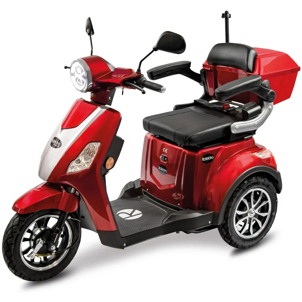 E-Trike 25 V.3, rot; 1.000 W + Straßenzulassung