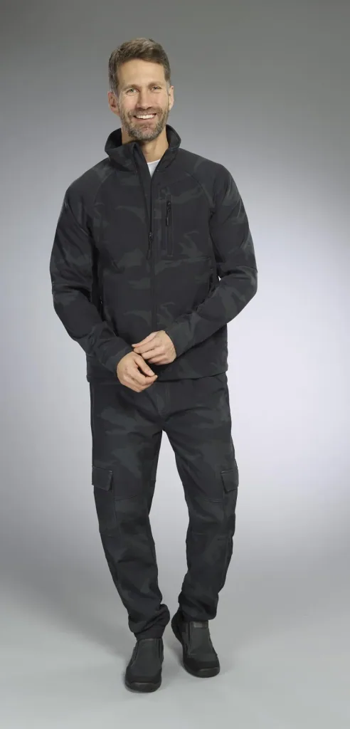Softshelljacke, Farbe camouflage, Gr.M