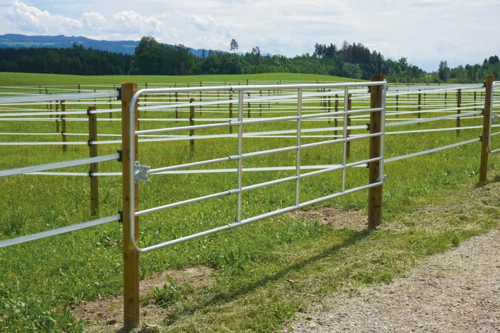Weidetor verstellbar - mit Montageset