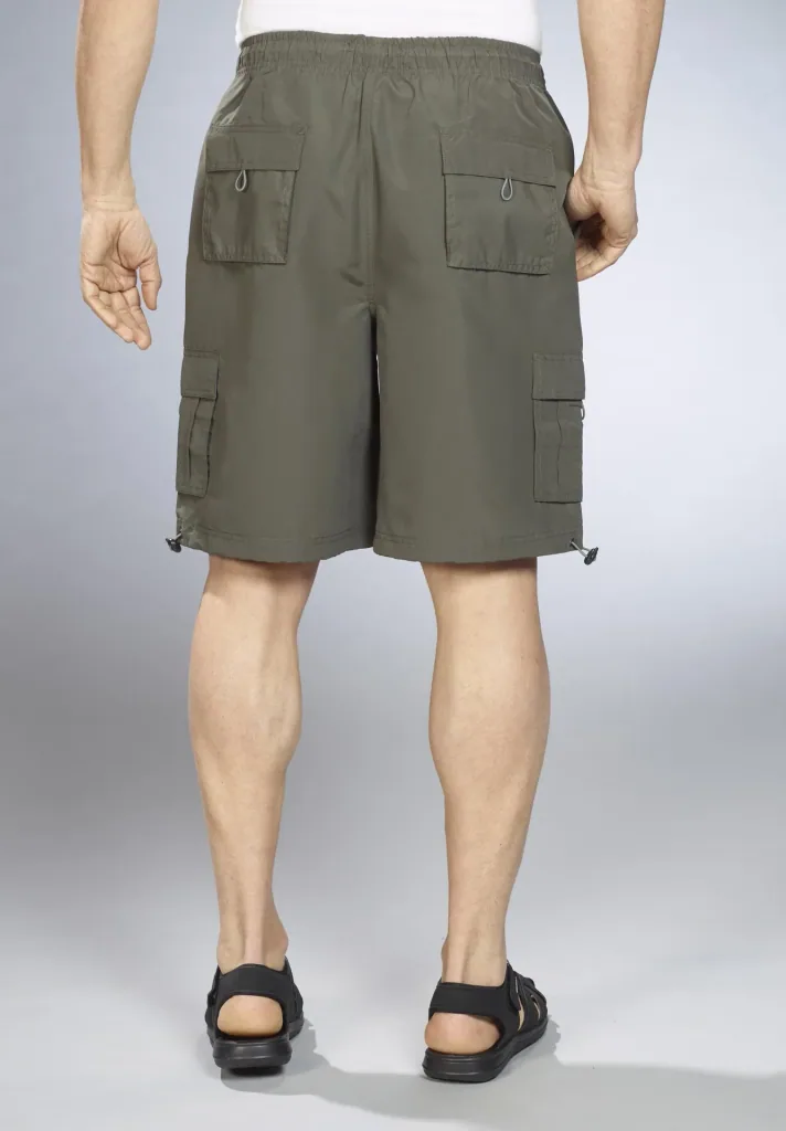 Herren Shorts mit Gummizug, Farbe schwarz, Gr. L