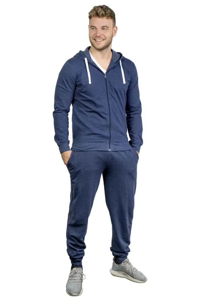 Freizeitanzug Farbe navy-melange, Gr.M