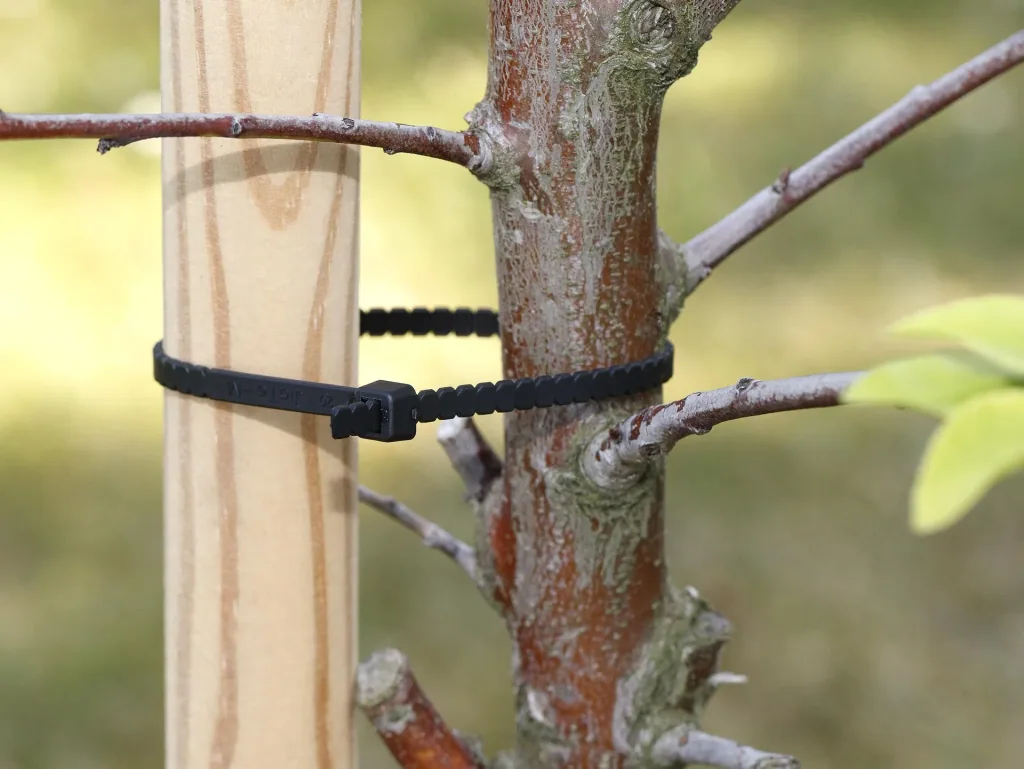 Kabelbinder zum Abdrehen "Twist Cable Ties", Schwarz UV 504 x 8,0 mm