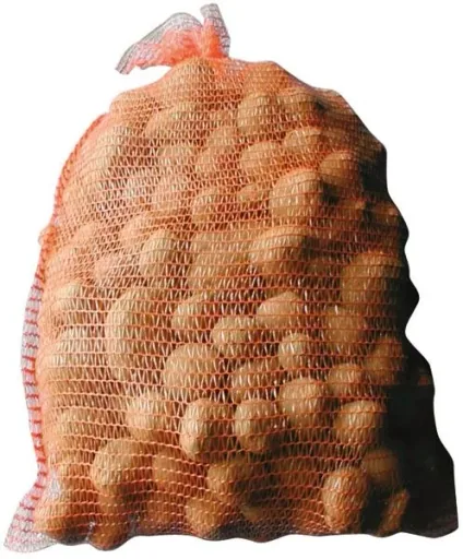 Gewebesäcke 5 Kilogramm aus Polypropylen mit großen Maschen