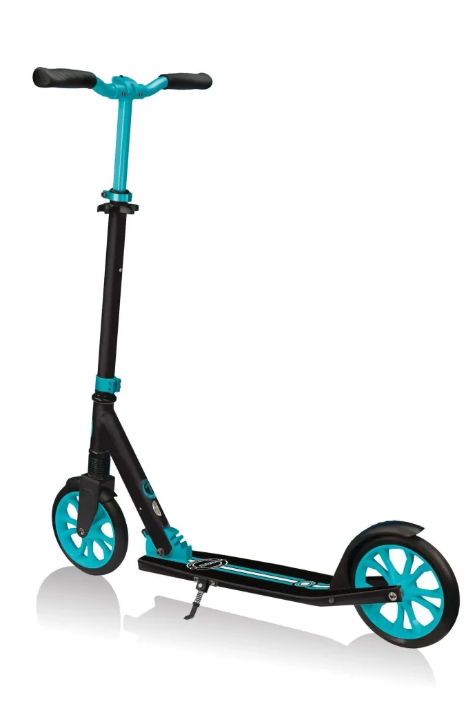 NL 205 Tretroller, 205 mm, ABEC 7, höhenverstellbar, Frontfederung, Klappmechanismus, türkis