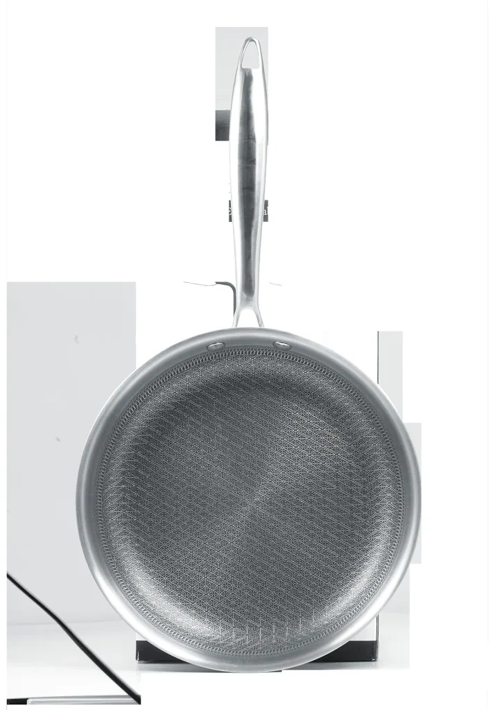 XXL Edelstahl-Hybrid Hochrand-Pfanne 20 cm - Hochrandpfanne Ceraflon Elite Quantum