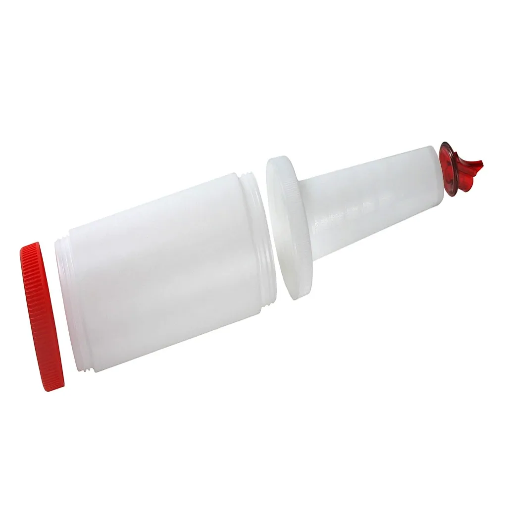 Speedbottle, Bottle-Pour-Master Flasche, 1 L, Farbe: gelb