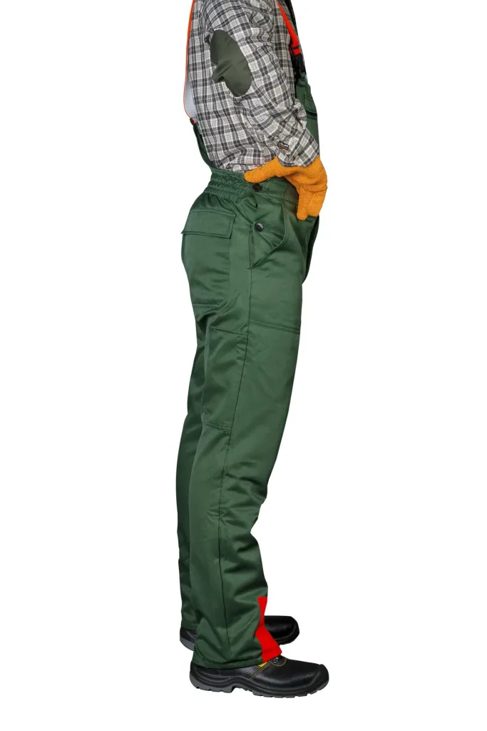 Schnittschutz Sicherheits Starter Set: Hose Gr.54, Helm, Handschuhe