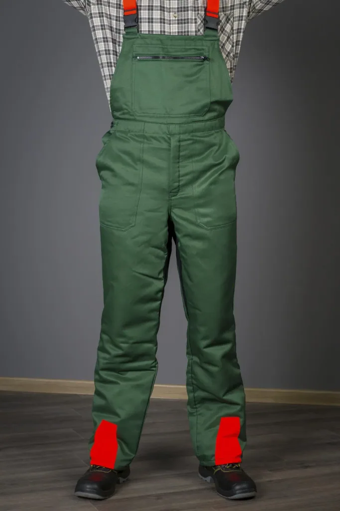Schnittschutz Sicherheits Starter Set: Hose Gr.54, Helm, Handschuhe
