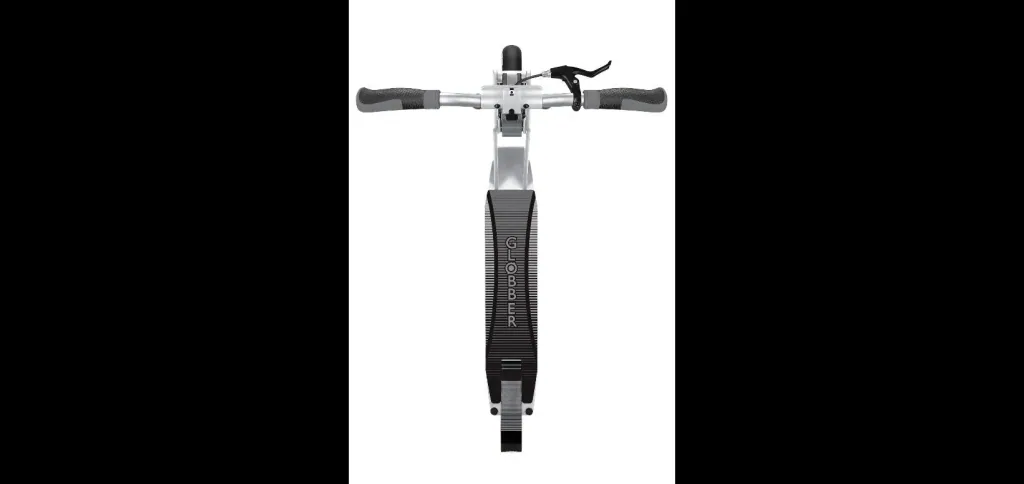 ONE K 165 DELUXE Tretroller, 165 mm, ABEC 7, höhenverstellbar, Handbremse, Klappmechanismus, silber