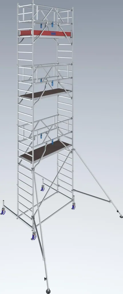 STABILO Fahrgerüst Serie 10, Feldlänge 2 m, Arbeitshöhe ca. 8,40 m