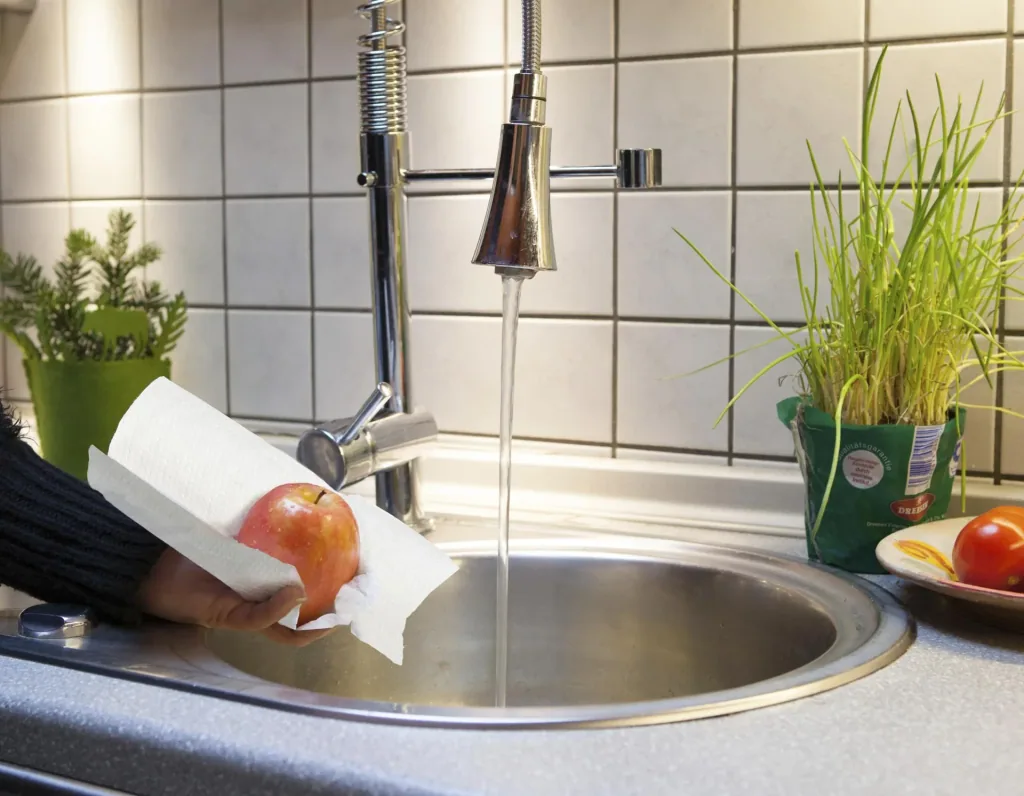 Putzrolle "Home & Hobby", weiß, 2-lagig, 500 Blatt