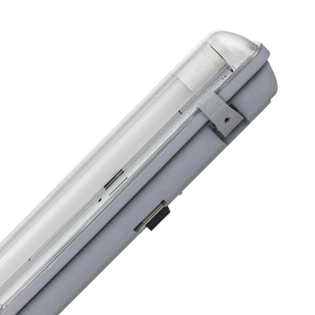 LED Feuchtraumleuchte, 1-flammig, 18 Watt, kaltweiß, IP65, ca. 120 cm