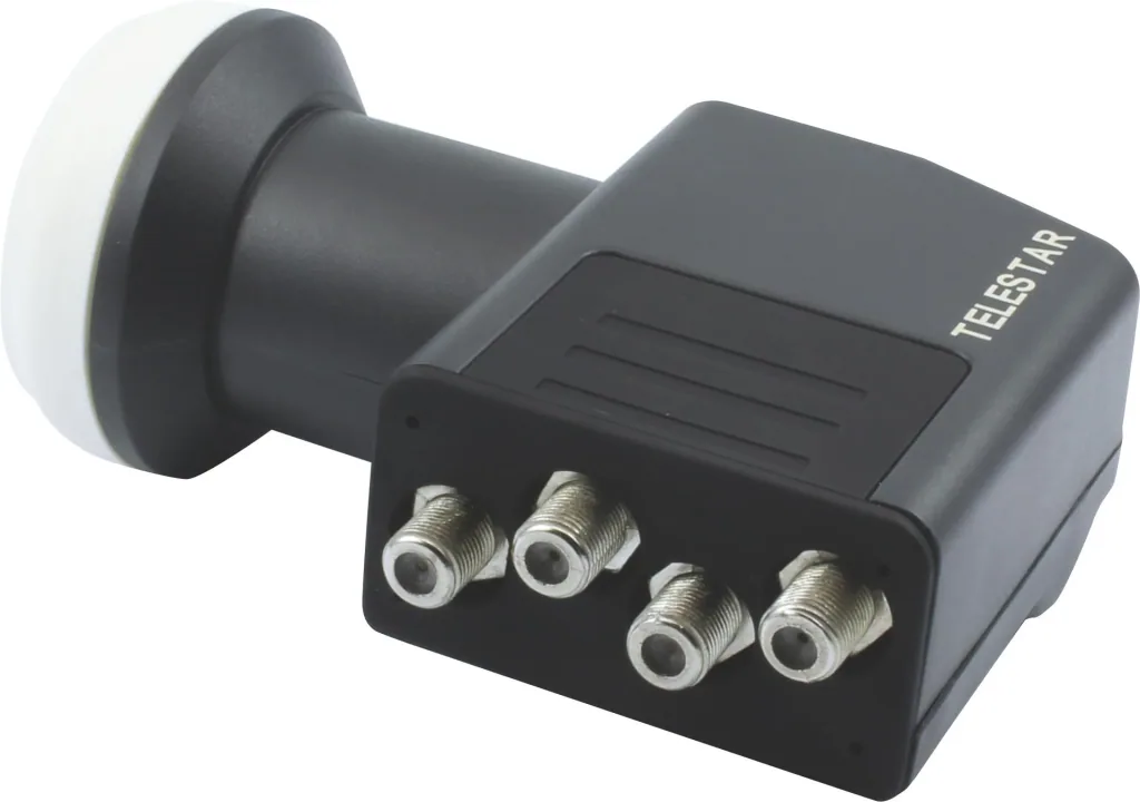 Quattro LNB "High Class" mit Wetterschutzgehäuse