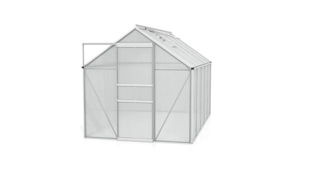 Gewächshaus Venus 6200 HKP 4 mm, Farbe alu
