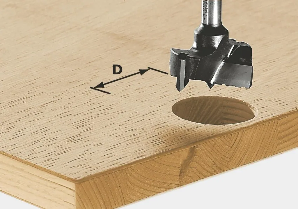 Beschlagbohrer HW S8 D20