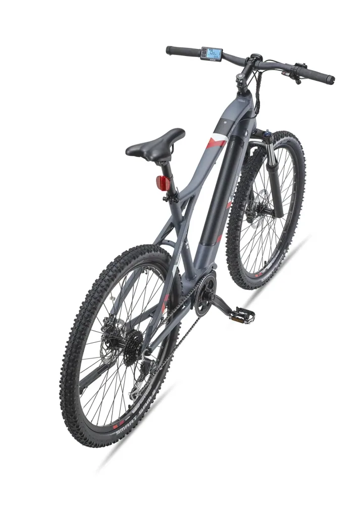 Unisex Alu MTB E-Bike, 29 Zoll, 8-Gang Kettenschaltung, grau, Aufsteiger M925 Hardtail