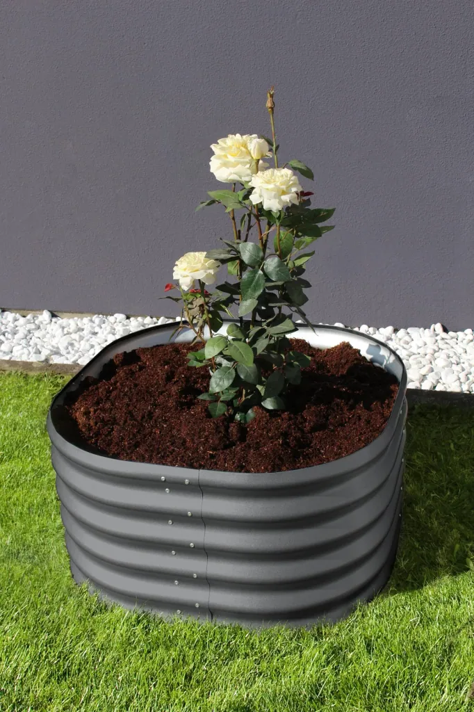Hochbeet 401 Terra Rund granit