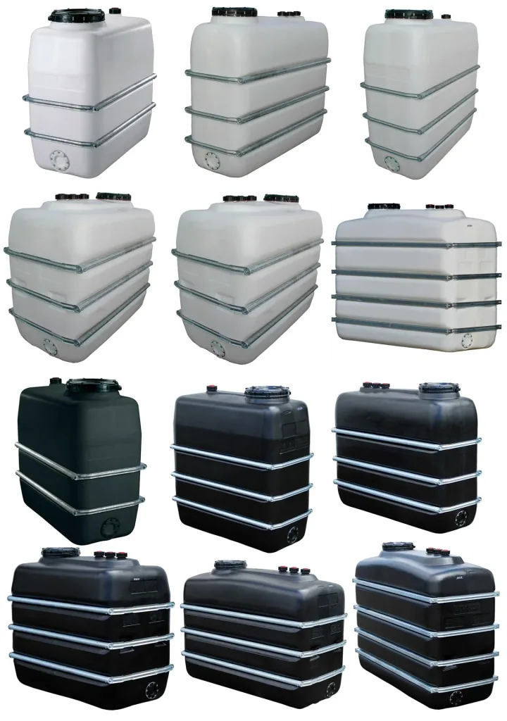 Raumspartank 3000 L, weiß