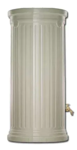 Säulentank / Regentonne "CLASSIC line", Steingrau, 500 Liter