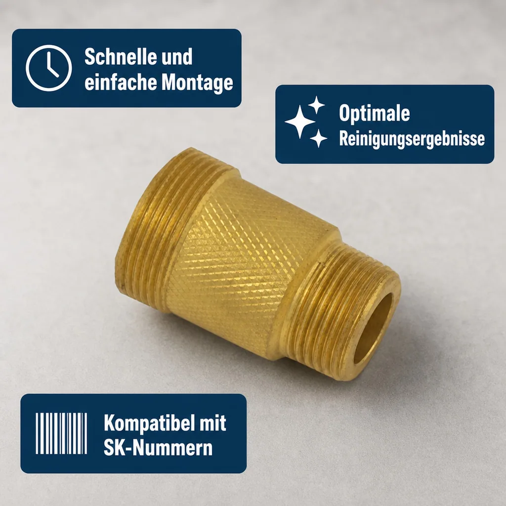 Reinigungsadapter für Zapfhähne - Kolben, Kompensator & Guinness