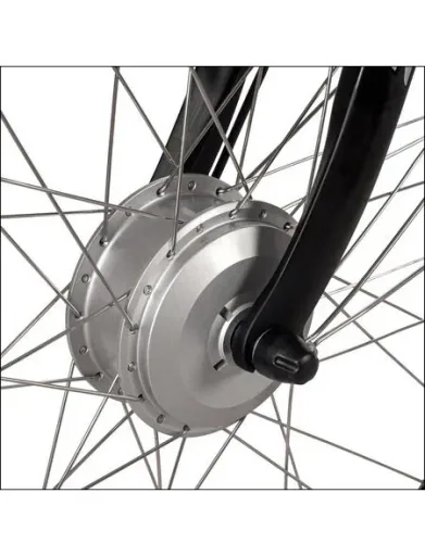 Unisex City E-Bike, 28 Zoll, Rahmenhöhe 50 cm, 7-Gang Nabenschaltung, silber, Hamburg