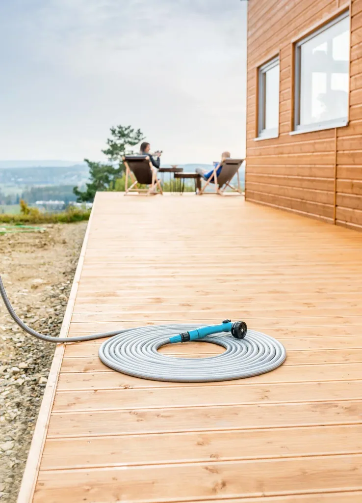 Bewässerungssatz mit dehnbarem Gartenschlauch BASIC 7,5 m