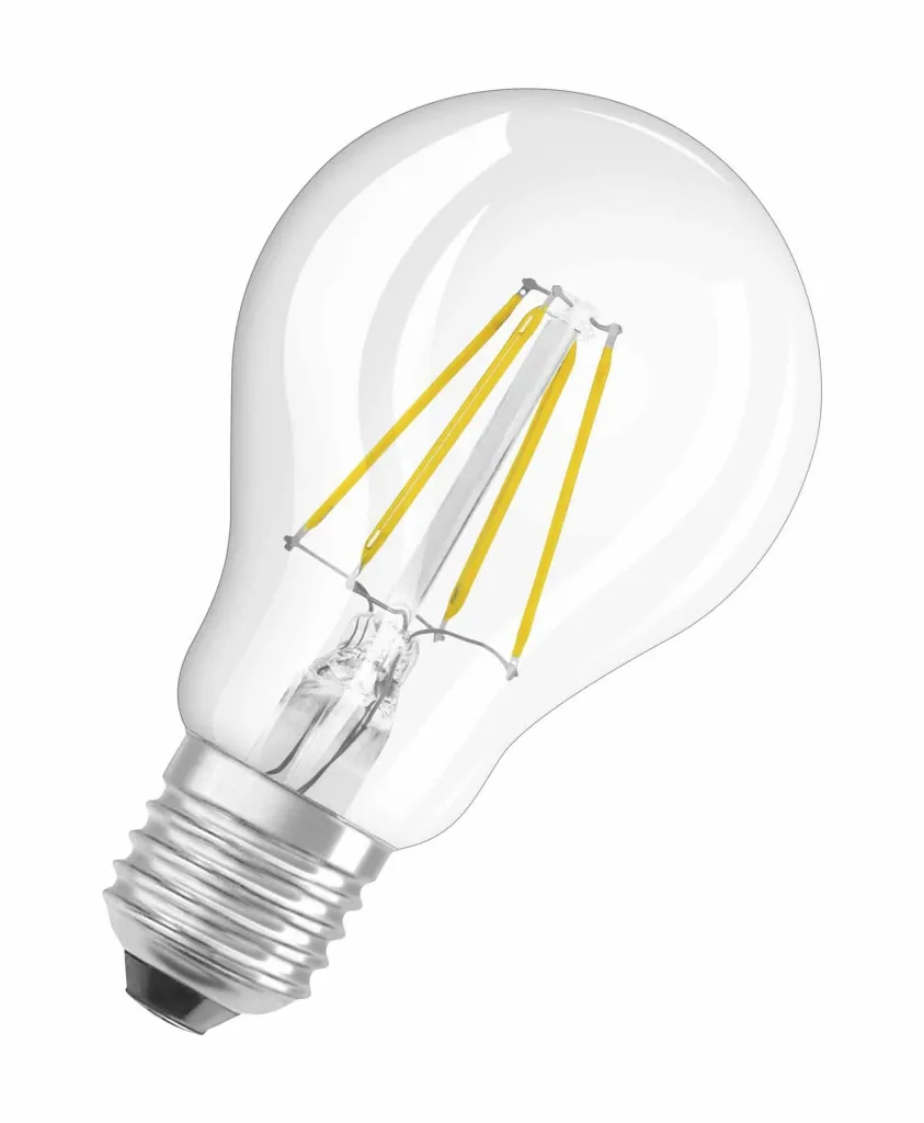 LED CLASSIC A40 Filament Lampemit 4 Watt, E27, warmweiß, klar