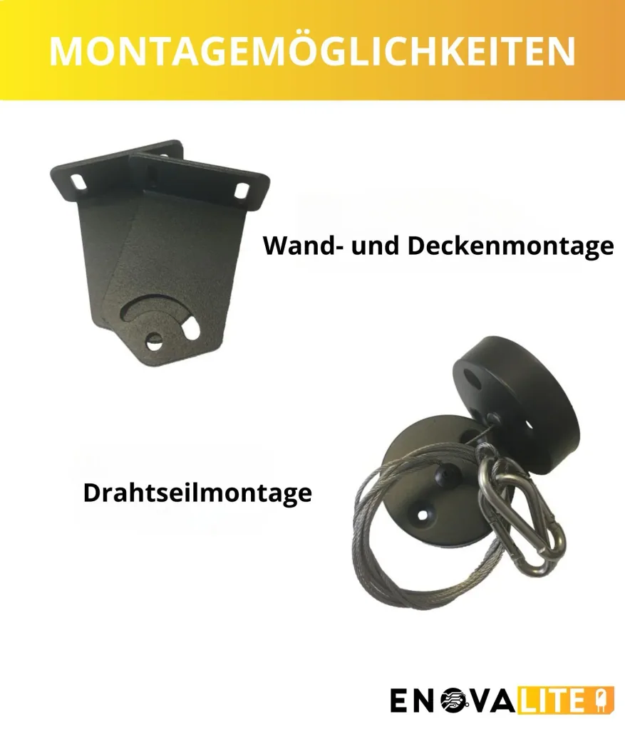 LED-HighBay in linearer Form bietet 50 W, 6000 lm, 5000 K (neutralweiß), IP65 & ENEC-Zertifizierung