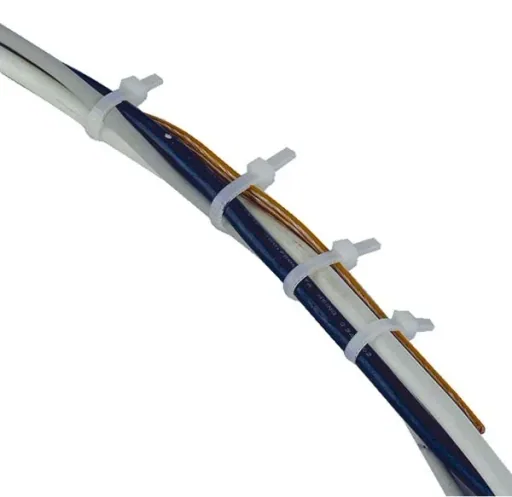 Kabelbinder 4,8 x 120 mm, UV-stabil - 100 Stück - Farbe schwarz