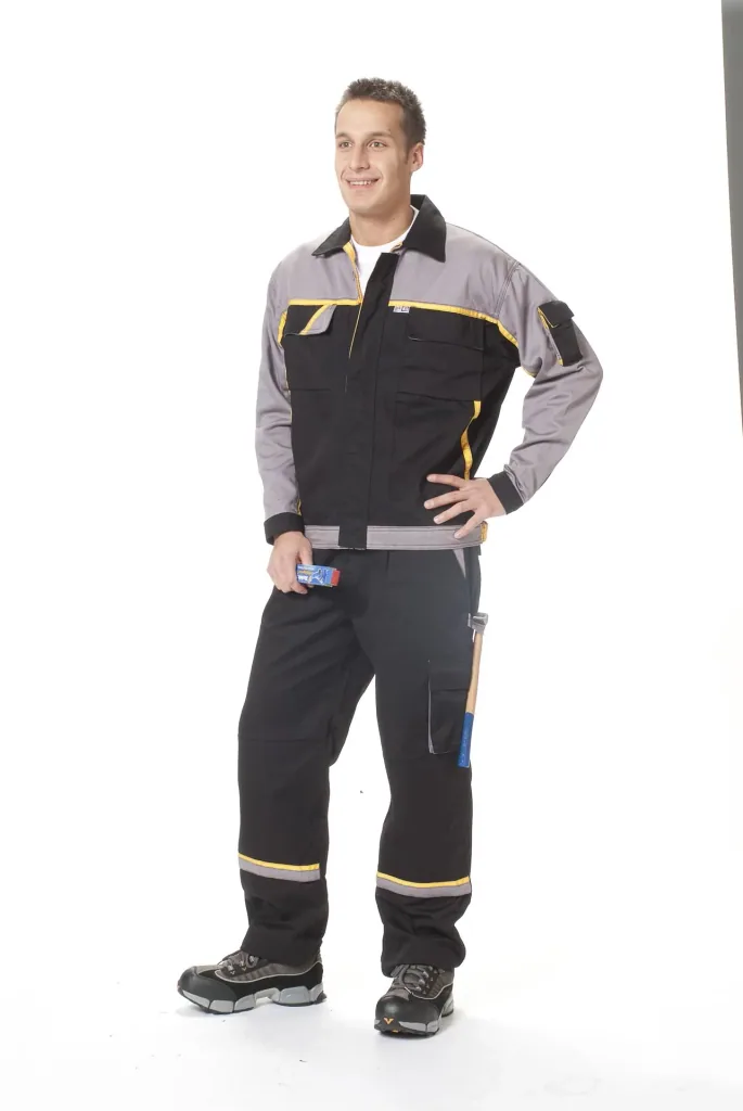 Arbeits Blouson, Farbe schwarz/grau, Gr.48