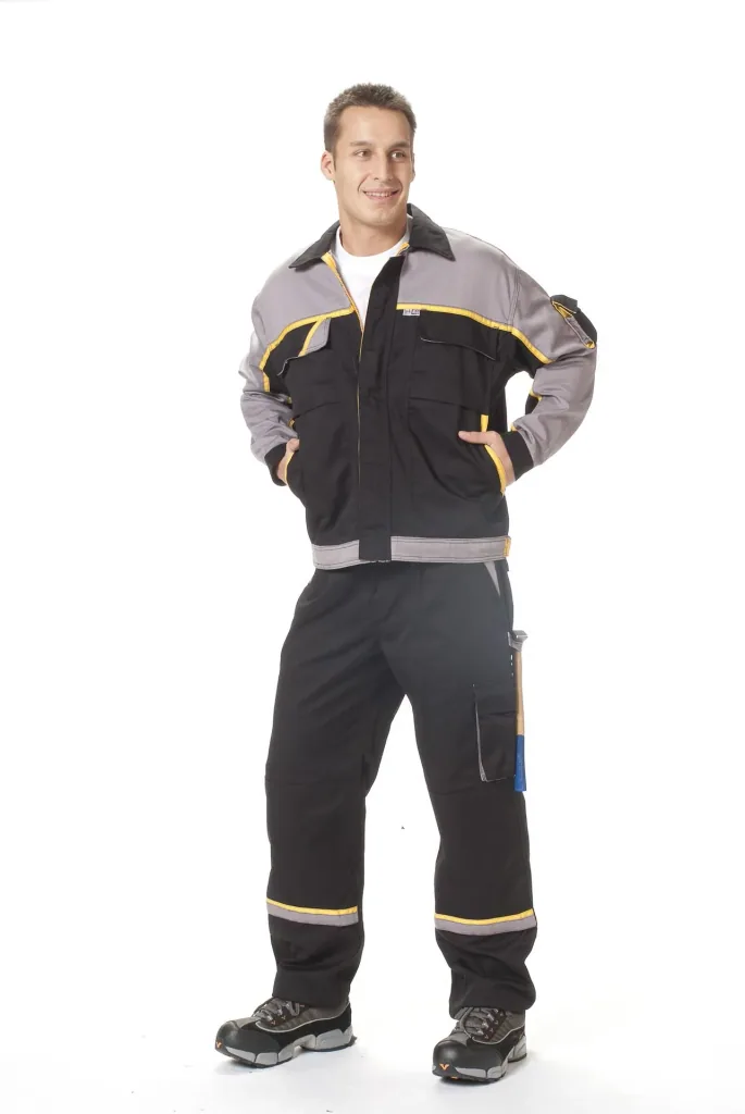 Arbeits Blouson, Farbe schwarz/grau, Gr.48