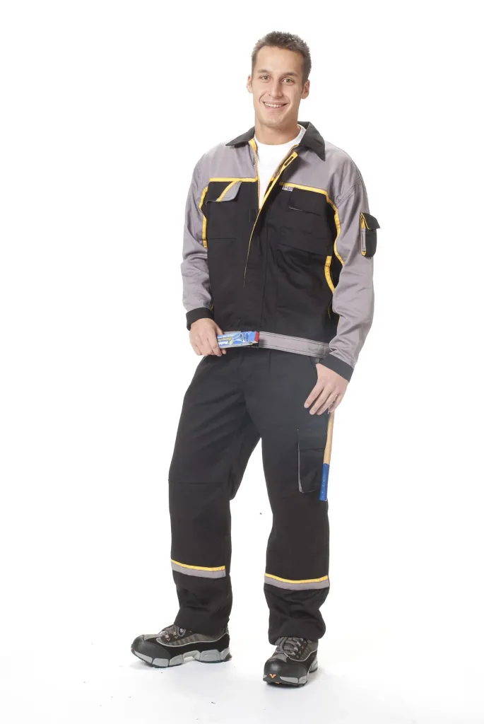 Arbeits Blouson, Farbe schwarz/grau, Gr.48