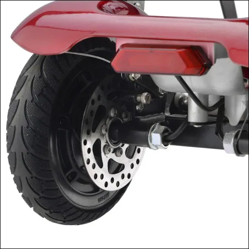 4-Rad E-Mobil Assisi 2.0 6 km/h Safety Plus: 36V/15,6Ah Li-Io. mit Gepäck-Tasche/-Korb, Blinker, faltbar, blau