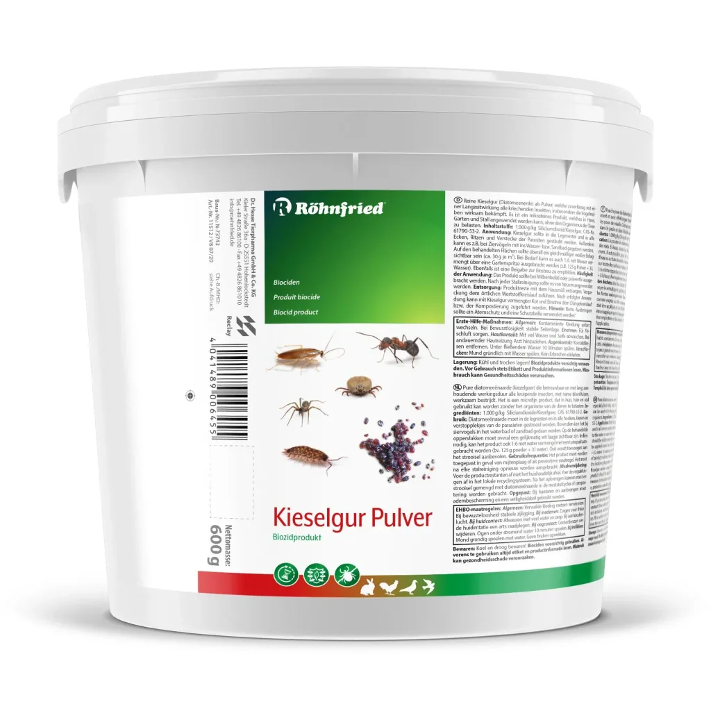 Kieselgur Pulver, 600 g