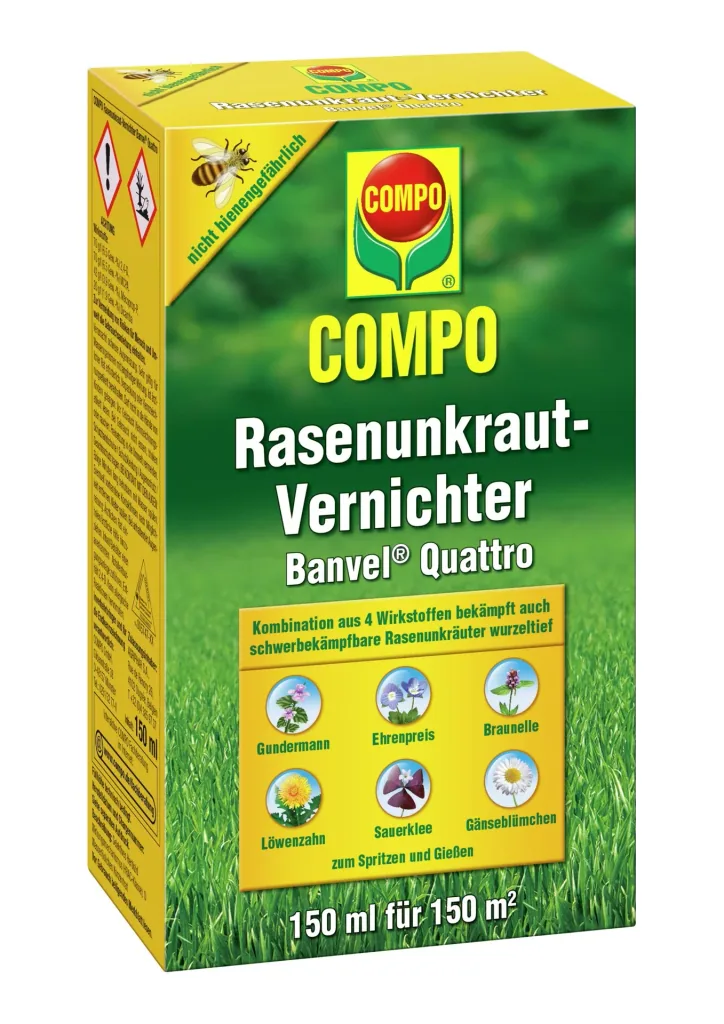 Rasenunkrautvernichter Banvel Quattro - 150 ml