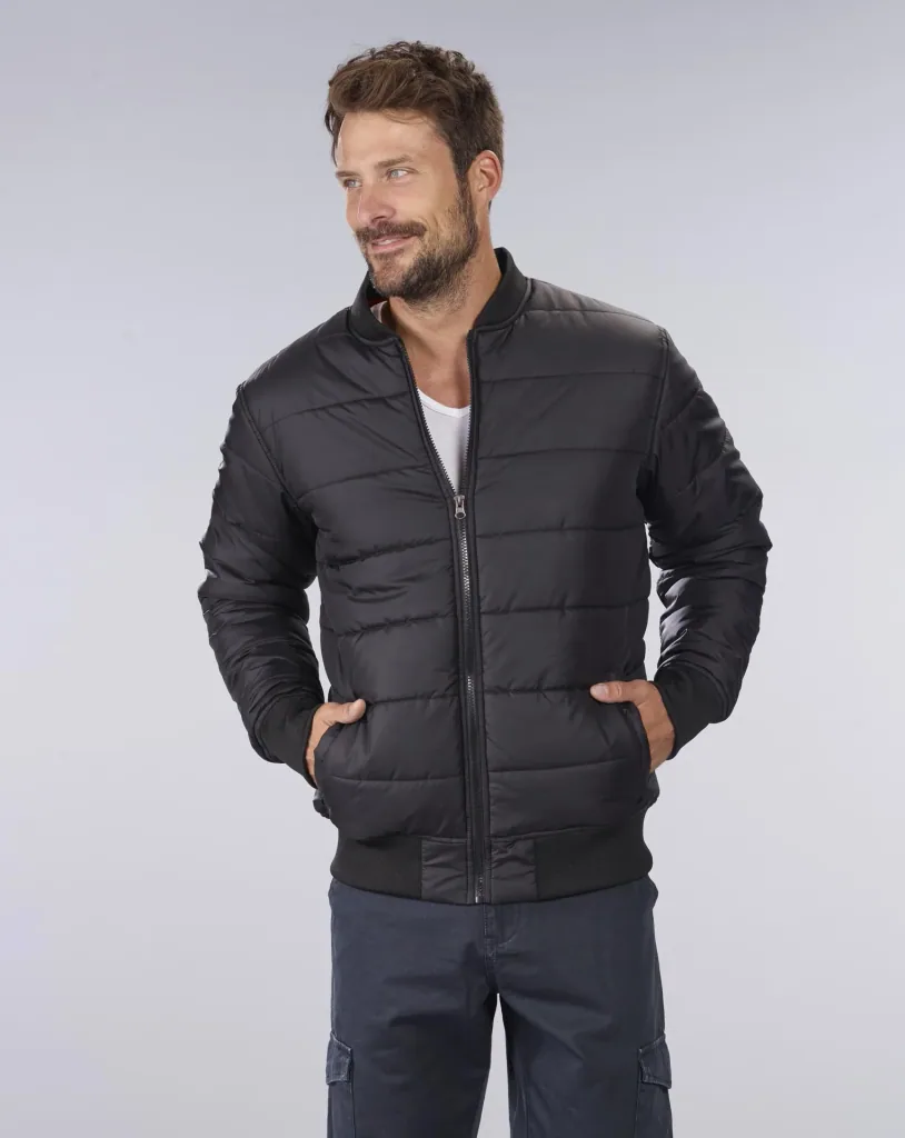 Bomberjacke AF1, Farbe schwarz, Gr.2XL