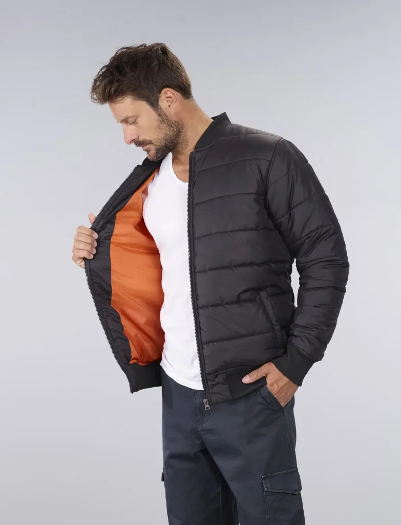 Bomberjacke AF1, Farbe schwarz, Gr.2XL