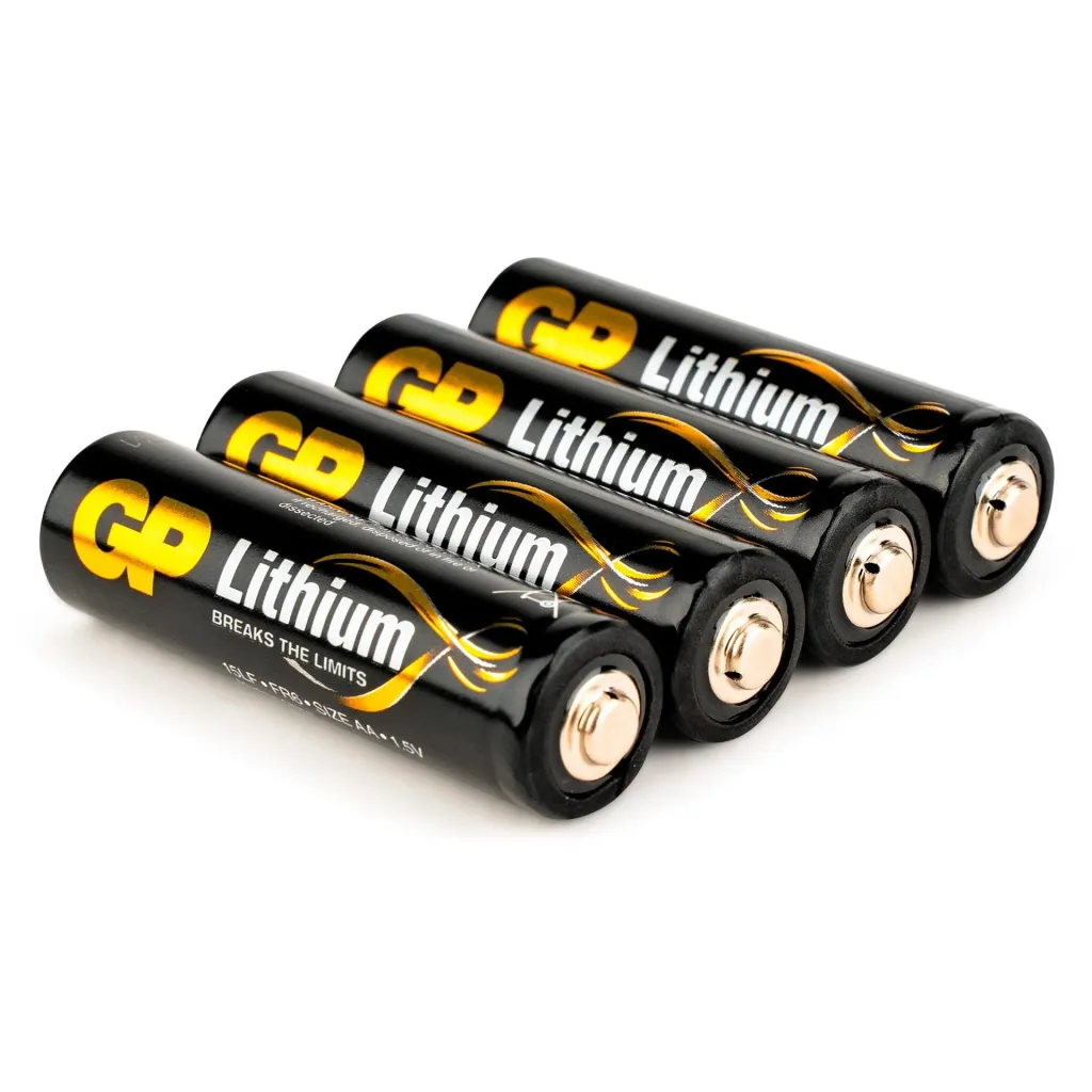 Lithium Primary Mignon (AA) Batterien - 4 Stück