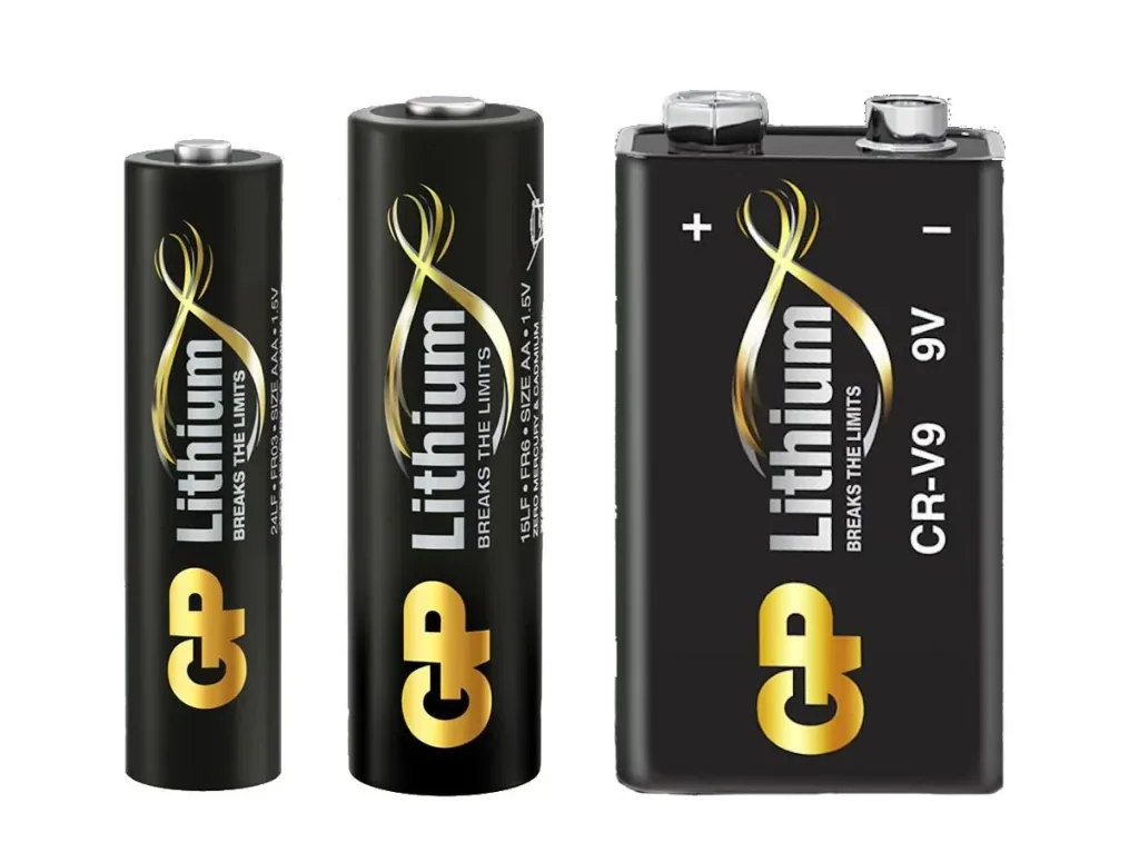 Lithium Primary Mignon (AA) Batterien - 4 Stück