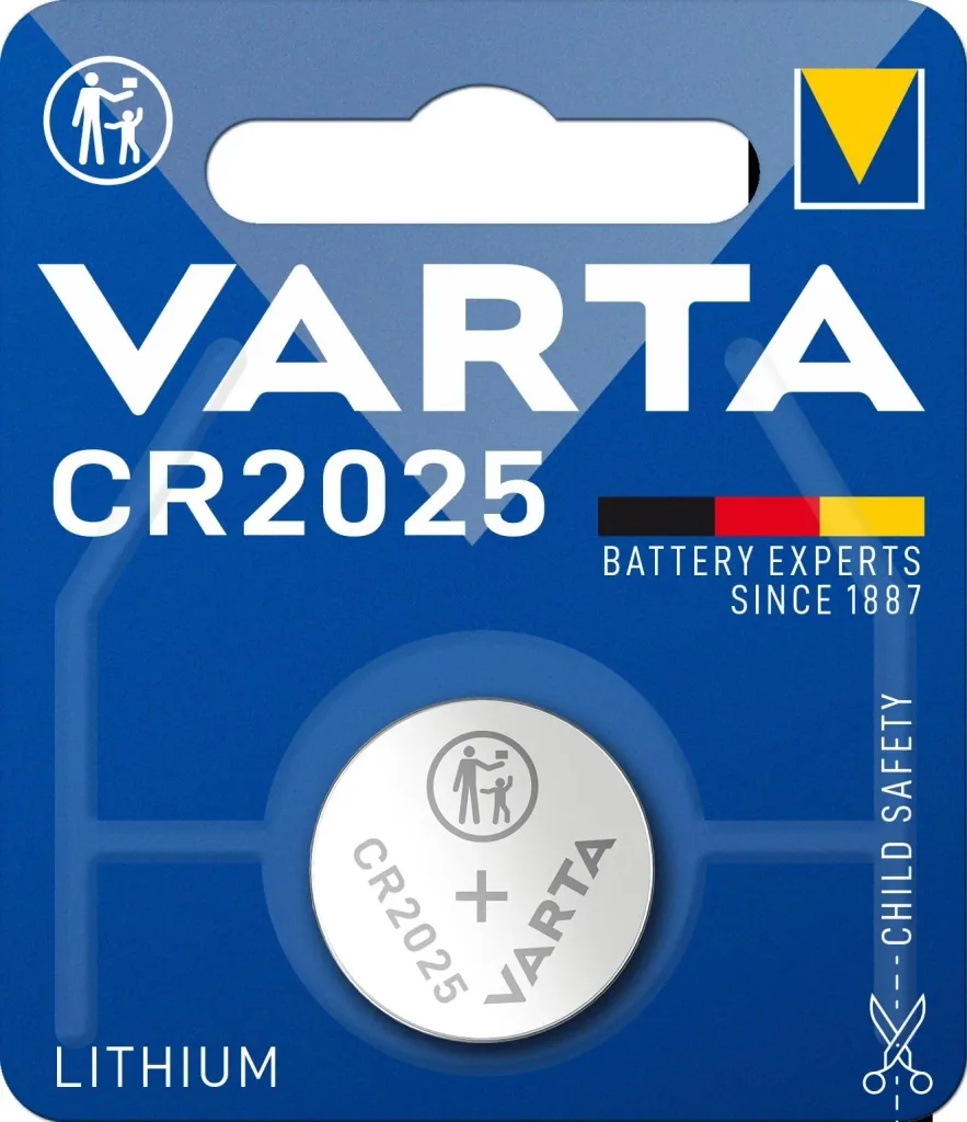 LITHIUM 3.0 V - 170 mAh 6025.801.401 (1 St. / Blister)