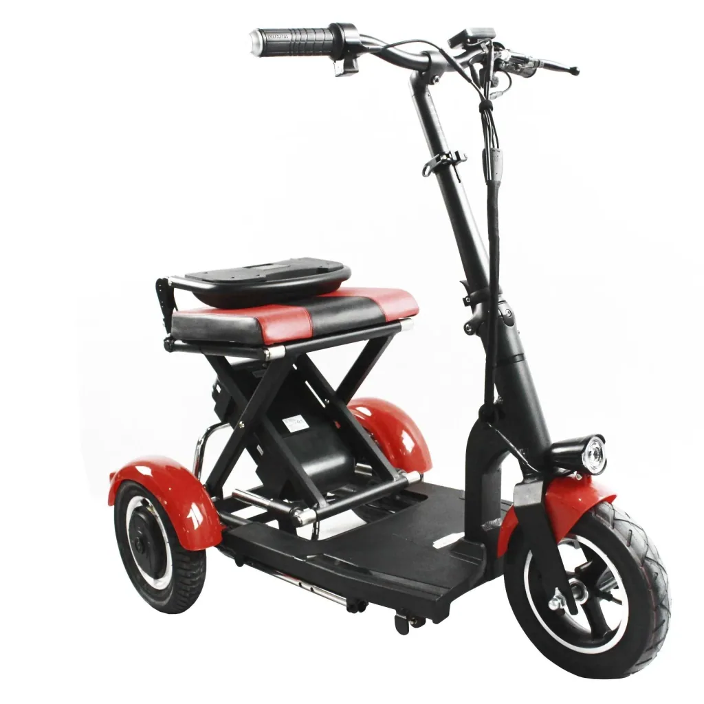 Elektromobil Seniorenmobil rot - 6 km/h