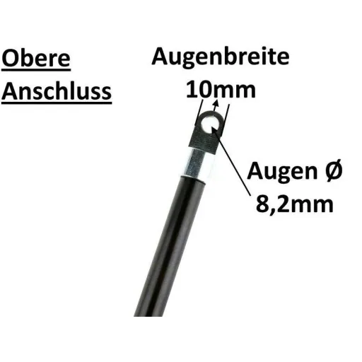 Gasdruckfeder - Gasdruckdämpfer 2500N = 250 kg