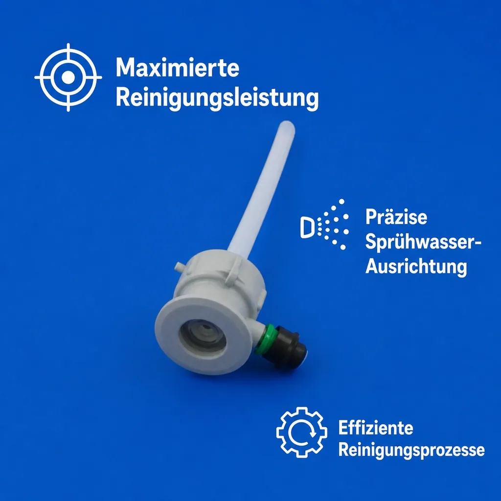 Fitting zum Aufschrauben auf Reinigungsbehälter, Kunststoff, Art: Köpi - Fitting